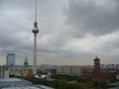 Une vue de Berlin : Alexander Platz et la Rotes Rathaus