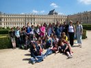 Pause photo dans les jardins du château de Versailles
