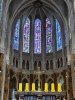 Choeur de la Cathédrale avec ses splendides vitraux