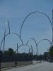 Une nouvelle sculpture contemporaine qui domine le port de Barcelone.